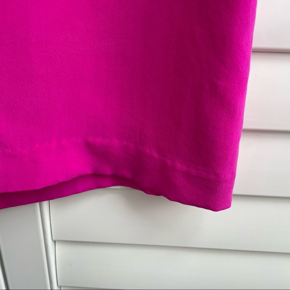 Cynthia Rowley 100% Silk Hot Pink Size 2 Dress - Picture 7 of 8
